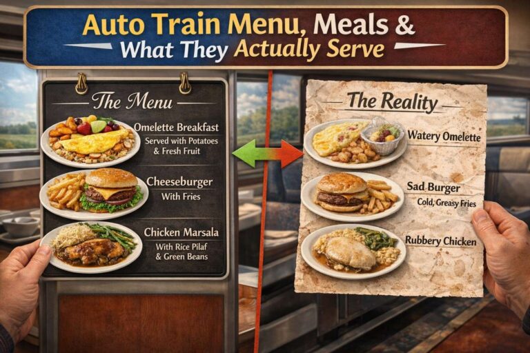 Auto Train Menu