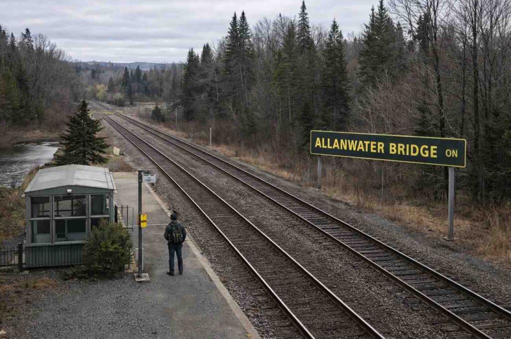 Allanwater Bridge VIA Rail Station, Ontario