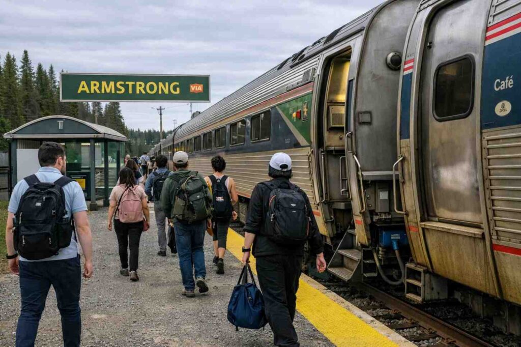 Armstrong VIA Rail Station, Ontario