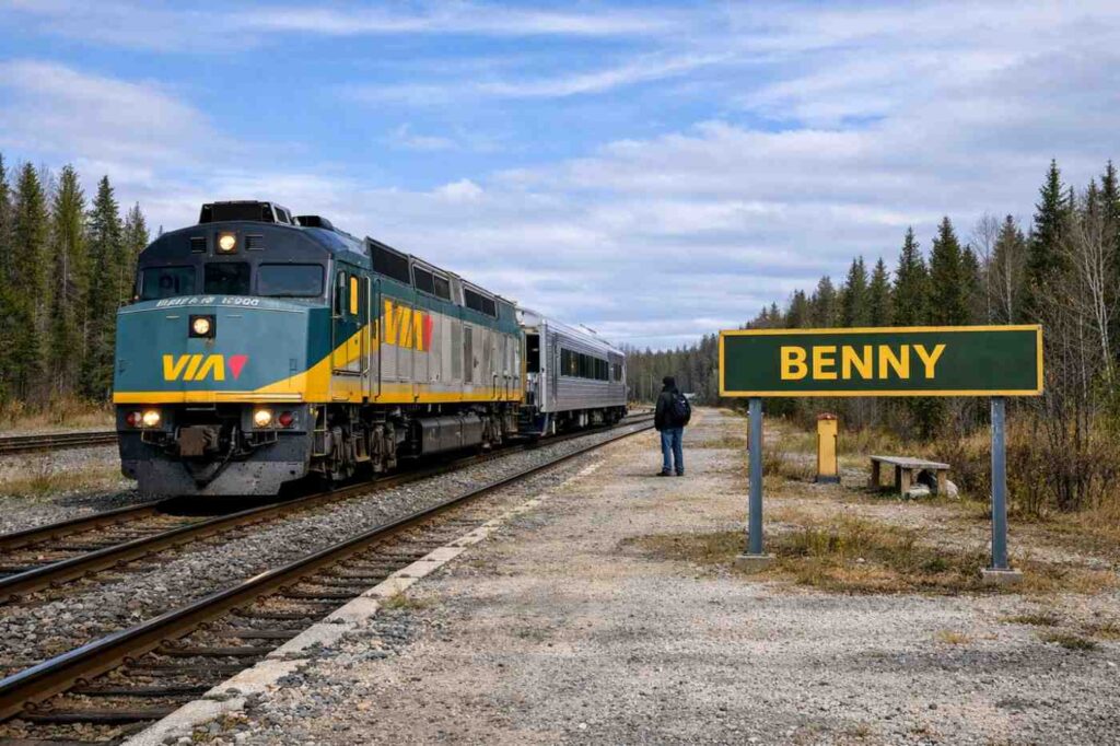 Benny VIA Rail Station, Ontario