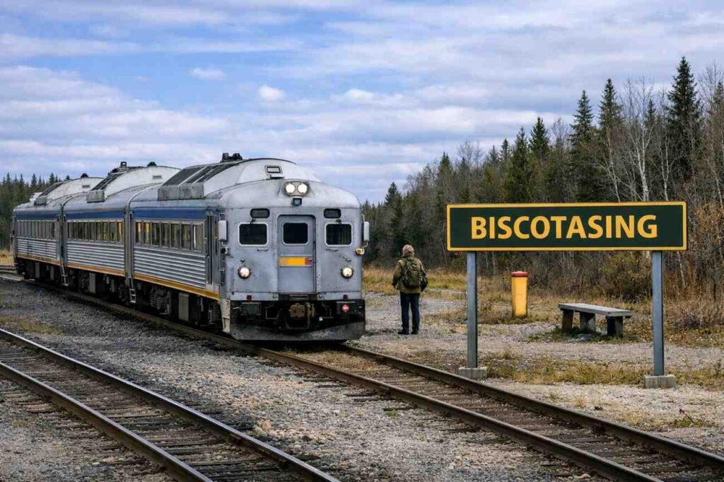 Biscotasing VIA Rail Station, Ontario