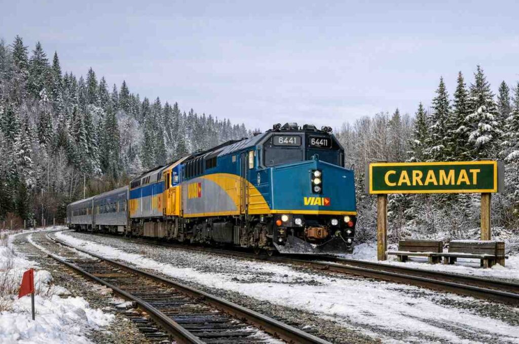 Caramat VIA Rail Station, Ontario