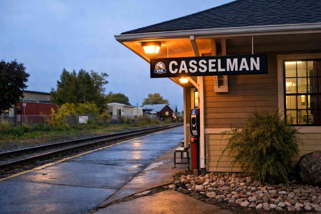 Casselman VIA Rail Station, Ontario
