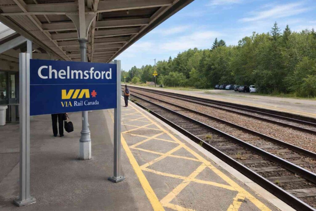 Chelmsford VIA Rail Station, Ontario
