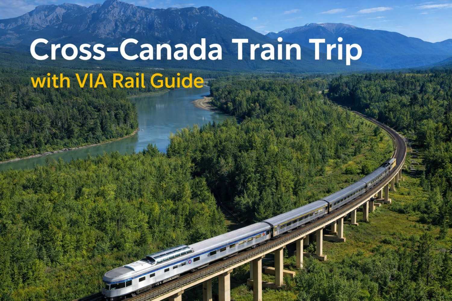 Cross-Canada Train Trip with VIA Rail Guide