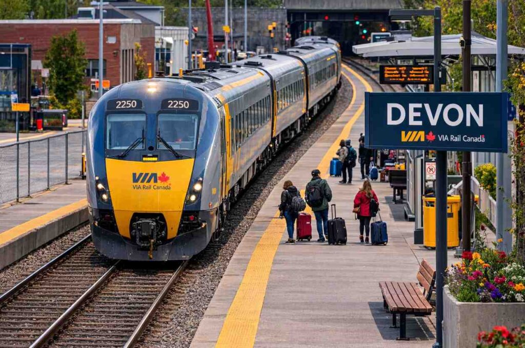 Devon VIA Rail Station