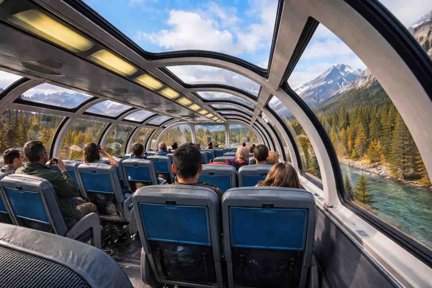 Edmonton to Jasper by Train