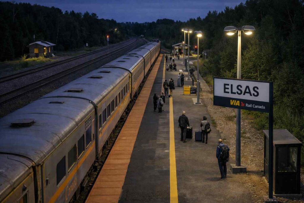 Elsas VIA Rail Station