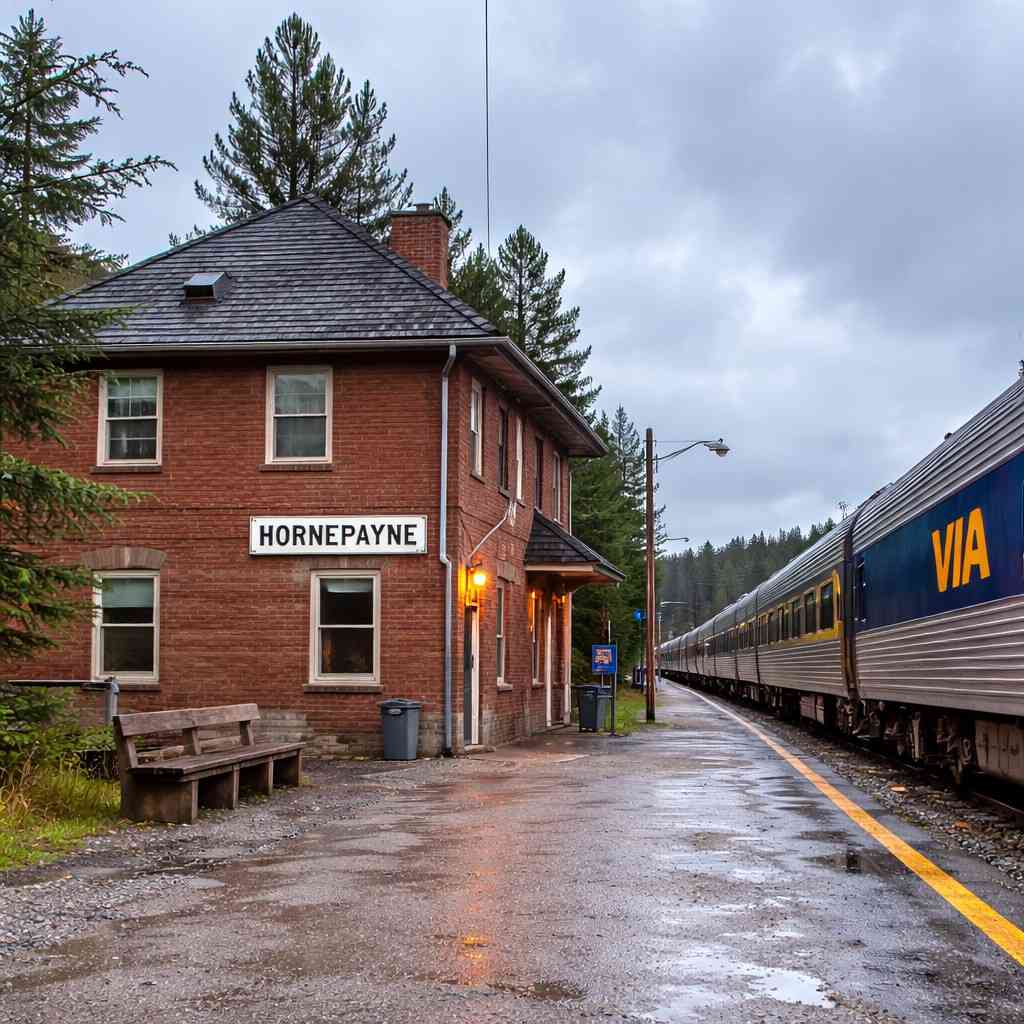 Hornepayne VIA Rail Station