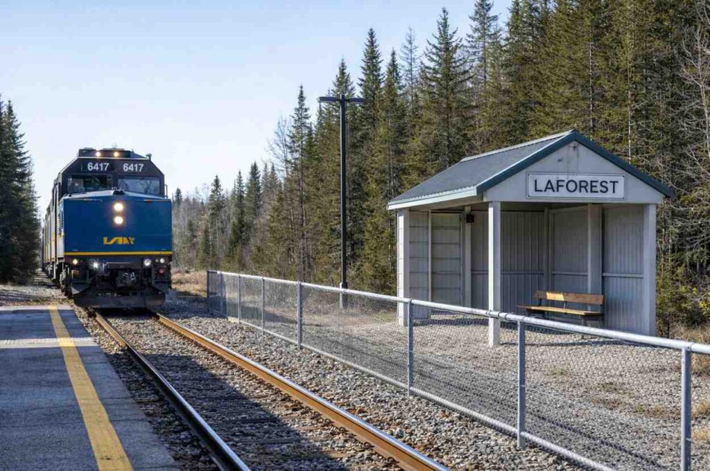 Laforest VIA Rail Station