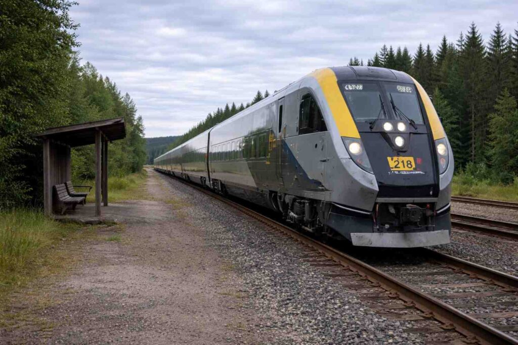 Metagama VIA Rail Station, Ontario