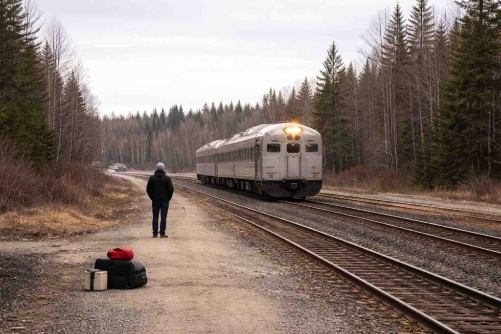 Nemegos VIA Rail Station