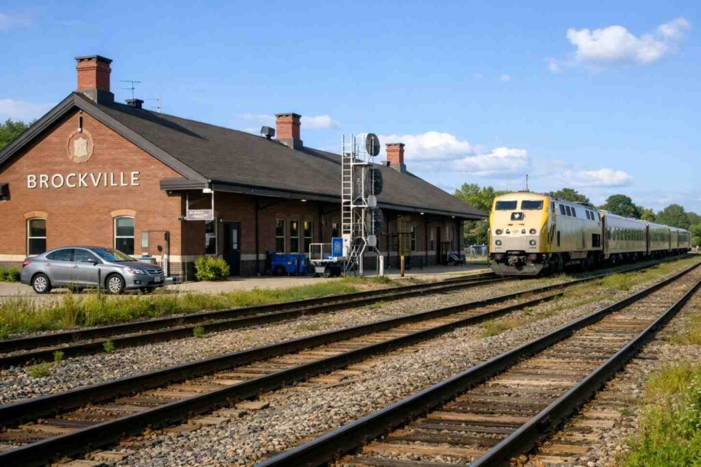VIA Rail Brockville Station, Ontario