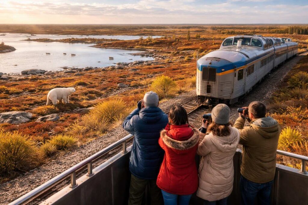 VIA Rail Routes Across Canada