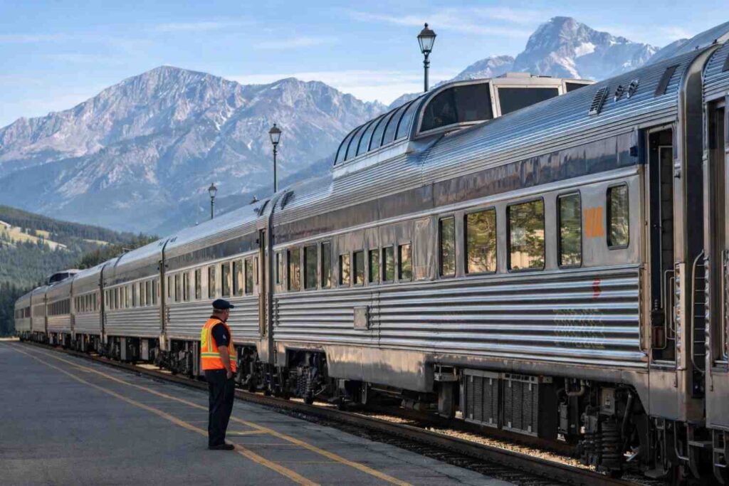 Vancouver to Jasper Train Journey