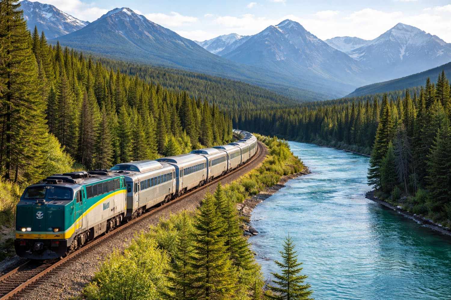 train travel in canada