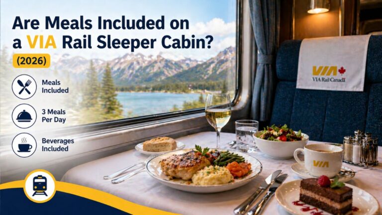 Are Meals Included on a VIA Rail Sleeper Cabin? (2026)