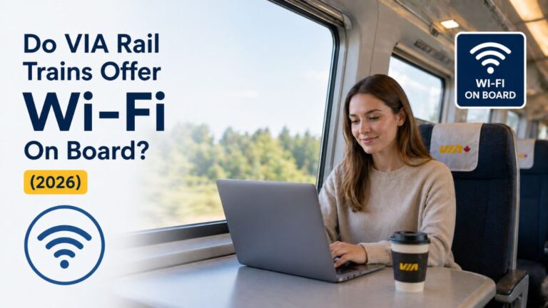 Do VIA Rail Trains Offer Wi-Fi On Board?