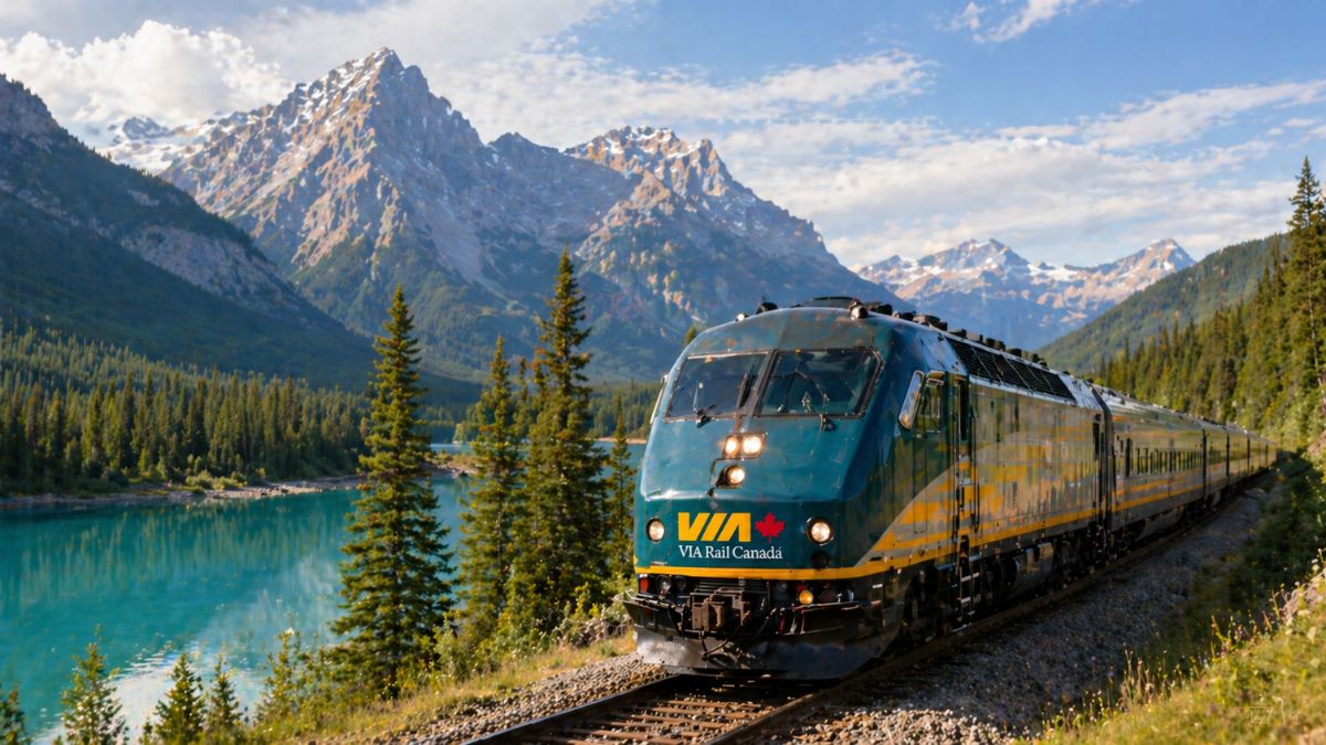 VIA Rail Toronto to Banff Train 2026