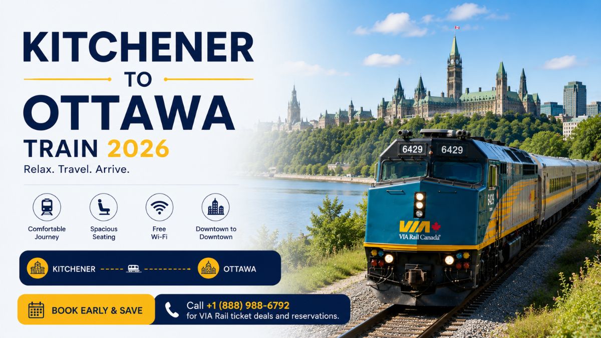 Kitchener to Ottawa Train 2026