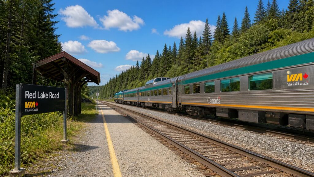 Red Lake Road Train Station