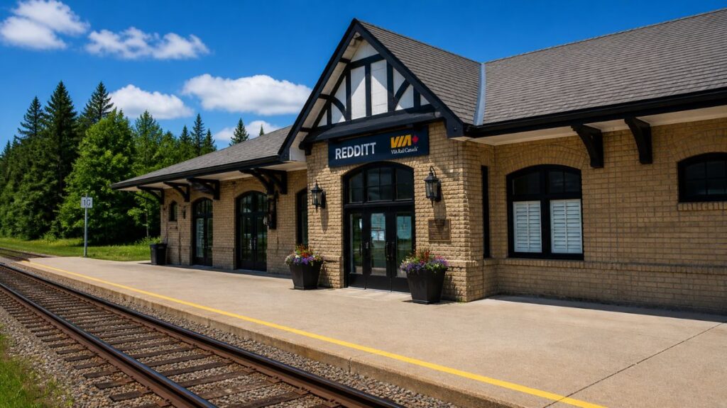 Redditt Train Station, Ontario