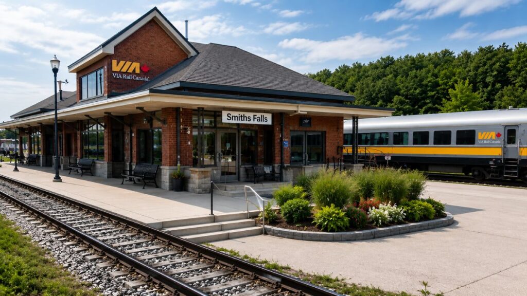 Smiths Falls train station