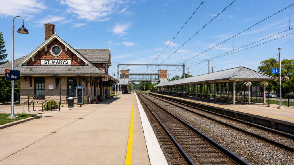 St. Marys train station