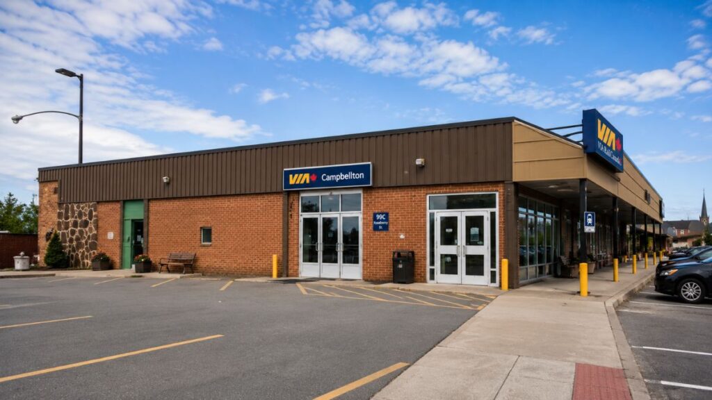 VIA Rail Campbellton Train Station