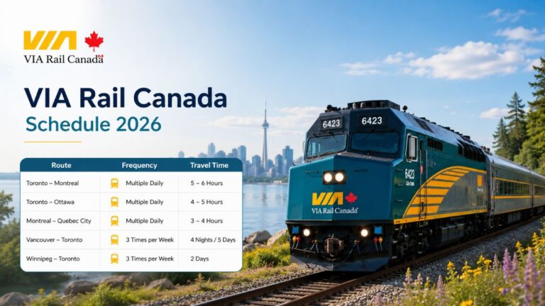 Canada Schedule 2026
