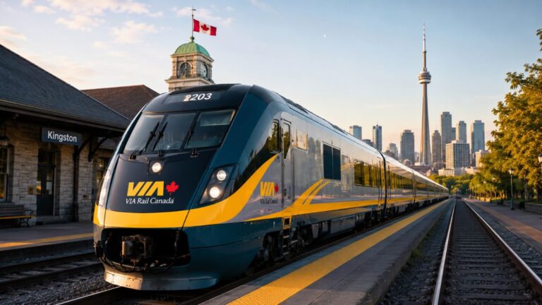 VIA Rail Kingston to Toronto Train 2026