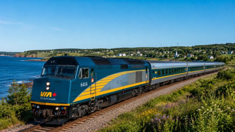 VIA Rail Moncton to Halifax Train 2026