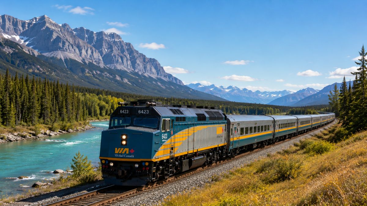 VIA Rail Montreal to Edmonton Train 2026