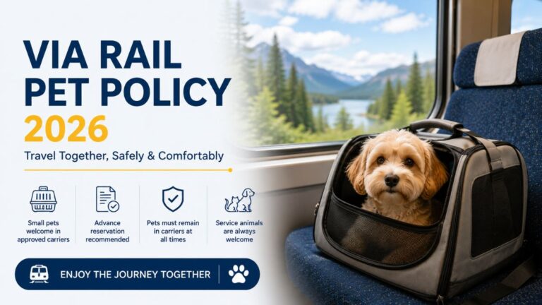 VIA Rail Pet Policy 2026