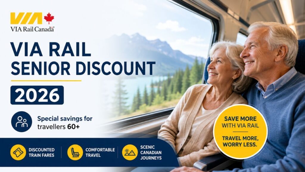 VIA Rail Senior Discount 2026