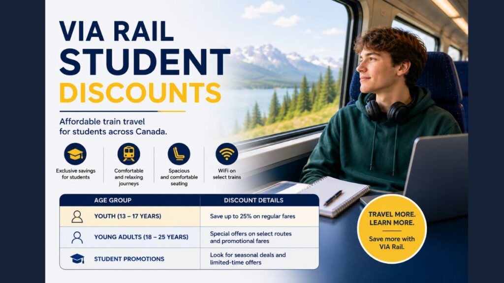 VIA Rail Student Discounts