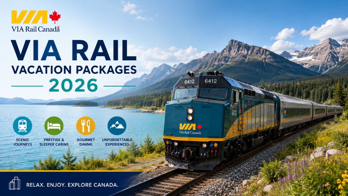 VIA Rail Vacation Packages 2026