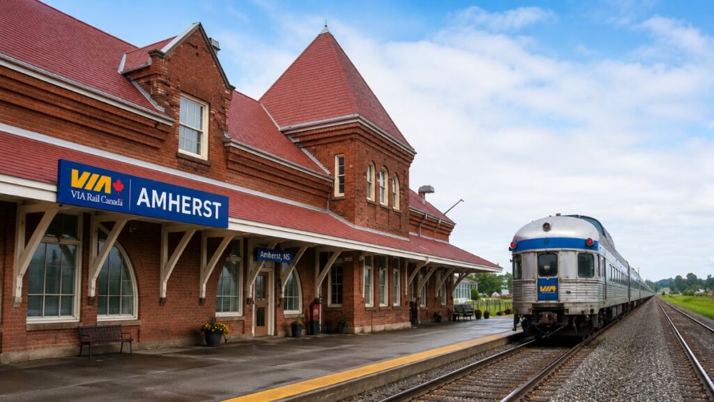 Via Rail Amherst Train Station