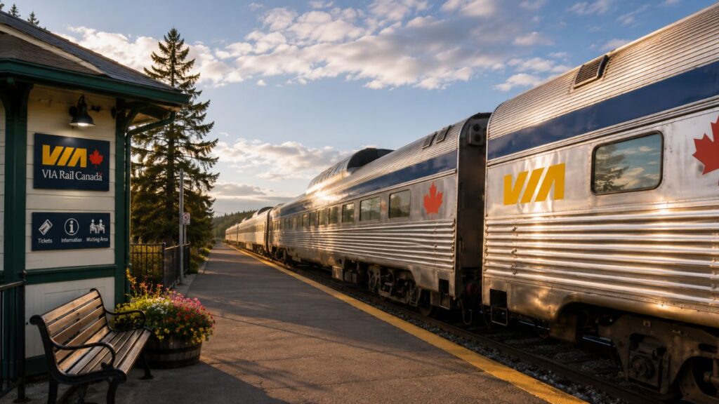 Via Rail Bourmont Train Station