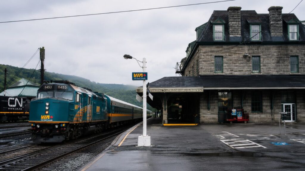 Via Rail Caribou Train Station