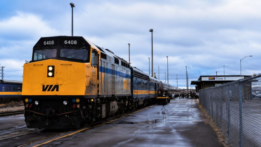 Via Rail Casey Train Station