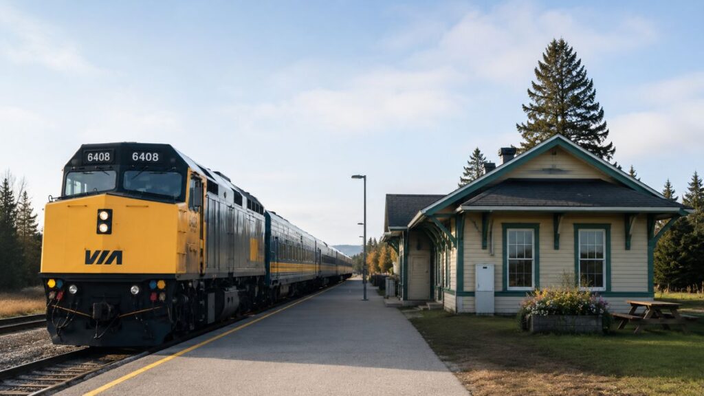 Via Rail Causapscal Train Station
