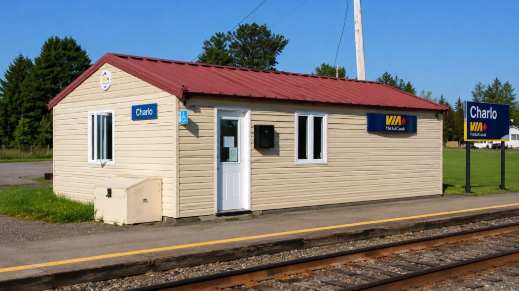 Via Rail Charlo Train Station