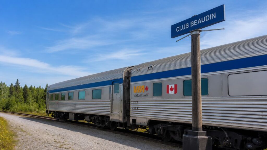 Via Rail Club Beaudin Train Station