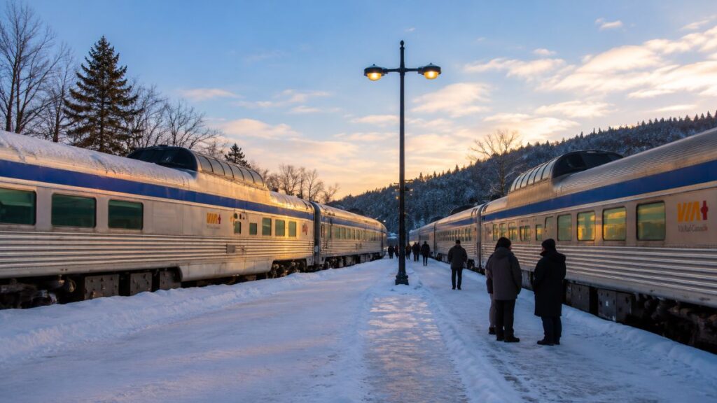 Via Rail Club Bélanger Train Station