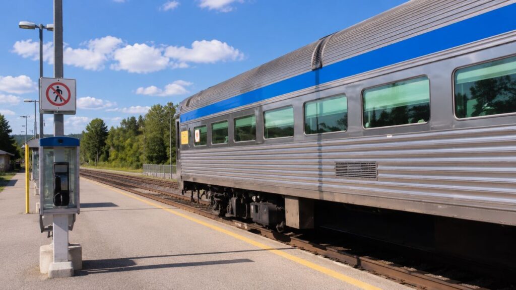 Via Rail Club Grégoire Train Station