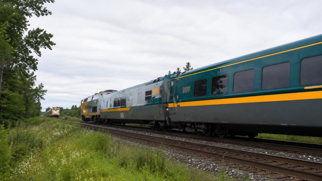 Via Rail Club Jacques-Cartier Train Station