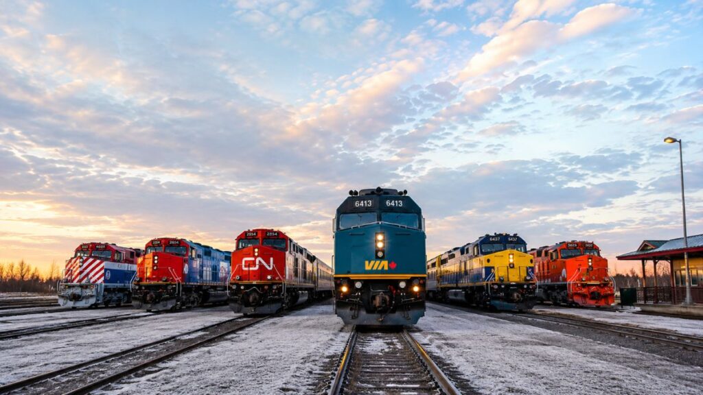 Via Rail Club Lizotte Train Station