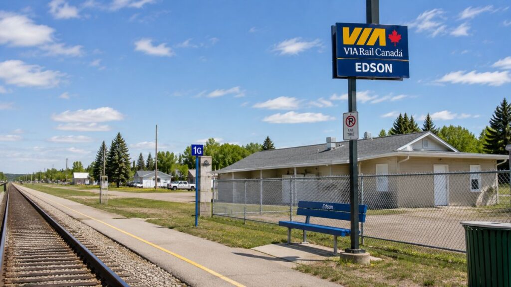 Via Rail Edson Train Station