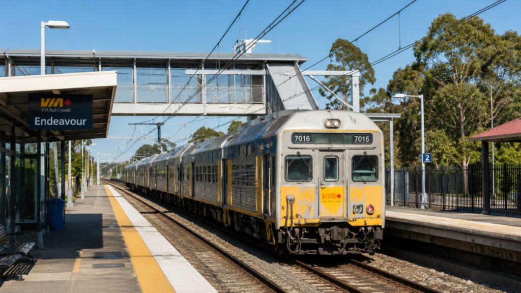 Via Rail Endeavour Train Station